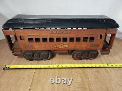 Vintage Keystone R. R. 6400 Steam Engine & Pullman 6800 Passenger Ride Train Toy