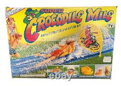 Vintage Kids 1991 Super Crocodile Mile Waterslide Bump Splash Pool VIDEO Details