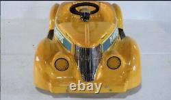 Vintage Kingsbury pedal car Roadster yellow planters peanut 30s 40s ford chevy