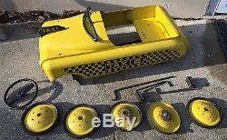 Vintage LF Pedal Car. Taxi Cab- Unusual Model