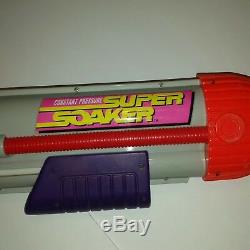 Vintage Larami SUPER SOAKER CPS 2500 1997 Water Cannon Works Great