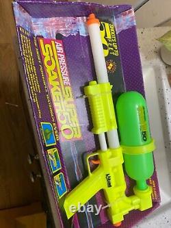 Vintage Larami Super Soaker 50 Air Pressure Water Gun Toy Works