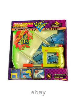 Vintage Larami Super Soaker Air Pressure Wing Thing 1991 Soars up to 500ft NOS
