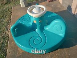 Vintage Little Tikes Octopus Merry Go- Around (RARE)