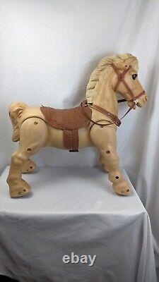 Vintage MARX 1969 Ride-on Pony toy horse Marvel the Mustang