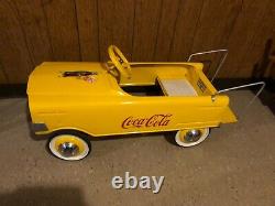 Vintage MID 60s Restored Murray Coke Cola Pedal Car Nice
