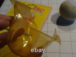 Vintage MOC hacky sack puff KIC SAC made in Haiti, Unused dried glu SCARCE ITEM