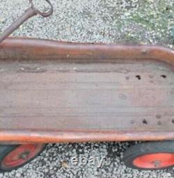 Vintage MURRAY Childs Pull Wagon with Racing Handle from the early 1940s