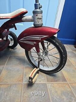 Vintage MURRAY Kid's TRICYCLE Metal Step-Up/Whitewall Tires 1950's-60's L@@K