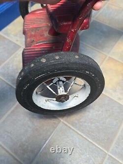 Vintage MURRAY Kid's TRICYCLE Metal Step-Up/Whitewall Tires 1950's-60's L@@K