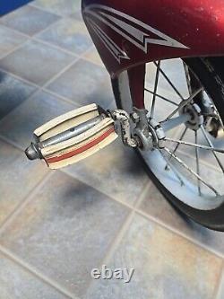 Vintage MURRAY Kid's TRICYCLE Metal Step-Up/Whitewall Tires 1950's-60's L@@K