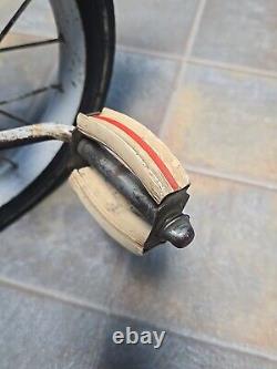 Vintage MURRAY Kid's TRICYCLE Metal Step-Up/Whitewall Tires 1950's-60's L@@K