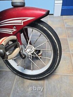 Vintage MURRAY Kid's TRICYCLE Metal Step-Up/Whitewall Tires 1950's-60's L@@K