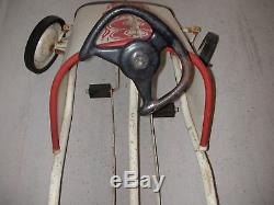 Vintage MURRAY Sprint Derby Pedal CarMetal Collectible Riding Hot RodFlames 8