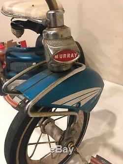 Vintage MURRAY full Ball Bearing Tricycle EZ step Up RIDEABLE & ORIGINAL