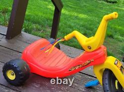 Vintage Marx Big Wheel Mini Hot Cycle Trike Tricycle Ride on Toy 35lb max