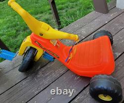 Vintage Marx Big Wheel Mini Hot Cycle Trike Tricycle Ride on Toy 35lb max