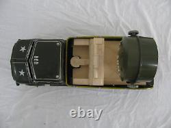 Vintage Marx Pressed Steel US Army Armed Forces #54 Searchlight Truck Read