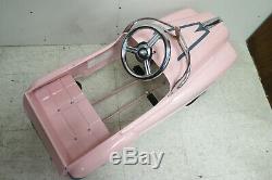 Vintage Mary Kay Pretty In Pink Cadillac Pedal Car