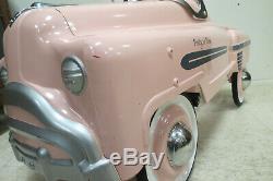 Vintage Mary Kay Pretty In Pink Cadillac Pedal Car