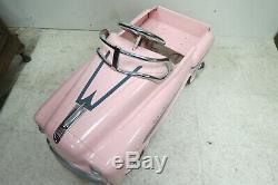 Vintage Mary Kay Pretty In Pink Cadillac Pedal Car