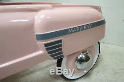 Vintage Mary Kay Pretty In Pink Cadillac Pedal Car