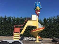 Vintage McDonald's Playground Equipment Captain Crook Spiral Slide Full Size