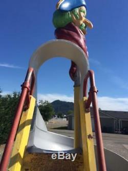 Vintage McDonald's Playground Equipment Captain Crook Spiral Slide Full Size
