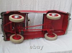 Vintage Mercedes 190 SL Convertible Red Pedal Car late 1950's mid 1960's