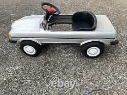 Vintage Mercedes Benz Kids Electric Powered Pedal Car 1987 650 JS Young READ