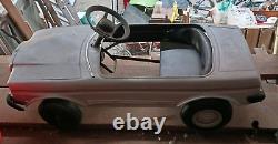 Vintage Mercedes Benz s Kids Pedal Car 650 JS 1987 1980s Silver