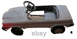 Vintage Mercedes Benz s Kids Pedal Car 650 JS 1987 1980s Silver