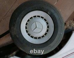 Vintage Mercedes Benz s Kids Pedal Car 650 JS 1987 1980s Silver