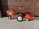 Vintage Metal Murry Trac 2 Ton Pedal Car With Dump Trac Trailer