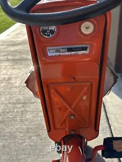 Vintage Metal Murry Trac 2 Ton Pedal Car With Dump Trac Trailer