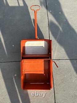 Vintage Metal Murry Trac 2 Ton Pedal Car With Dump Trac Trailer