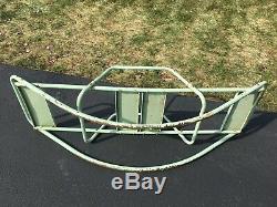 Vintage Metal Outdoor Child's Toy See Saw Playground Industrial Teeter Totter