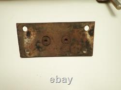 Vintage Mexico Forge Spring Rider Cast Aluminum Playground Horse/ Pony & Bracket