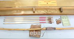 Vintage Miami 6' Bow and Arrow Set, 1930's, Indian Archery and Toy Corp, Nice