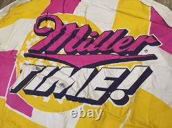 Vintage Miller Lite Pro Beach Volleyball AVP Inflatable Raft Tube Volleyball 60