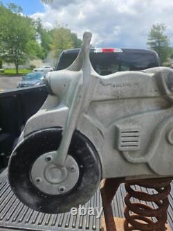 Vintage Motorcycle Playground Spring Ride SADDLE MATES GAMETIME Game Time