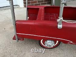 Vintage Murray 1963 Super Deluxe W-750 Fire Truck Pedal Car
