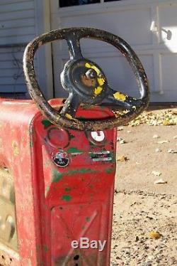 Vintage Murray 2 Ton Diesel Model Pedal Tractor with Cart