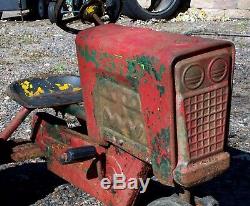 Vintage Murray 2 Ton Diesel Model Pedal Tractor with Cart