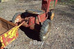 Vintage Murray 2 Ton Diesel Model Pedal Tractor with Cart