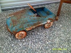 Vintage Murray 610 Jet Flow Drive Pedal Car With Hood Ornament