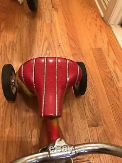 Vintage Murray Ball Bearing Two Step Tricycle With Incredible Seat