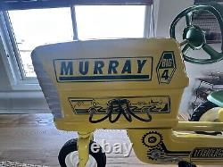 Vintage Murray Big 4 Tractor Pedal Car Original! Mint! Wow! Rare find