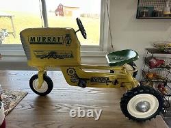 Vintage Murray Big 4 Tractor Pedal Car Original! Mint! Wow! Rare find