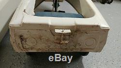 Vintage Murray Boat Pedal Car Jolly Roger